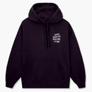 Anti Social Social Club Mind Game Nailhead Premium Heavyweight Hoodie Plum
