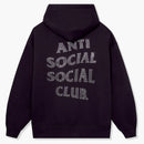 Anti Social Social Club Mind Game Nailhead Premium Heavyweight Hoodie Plum