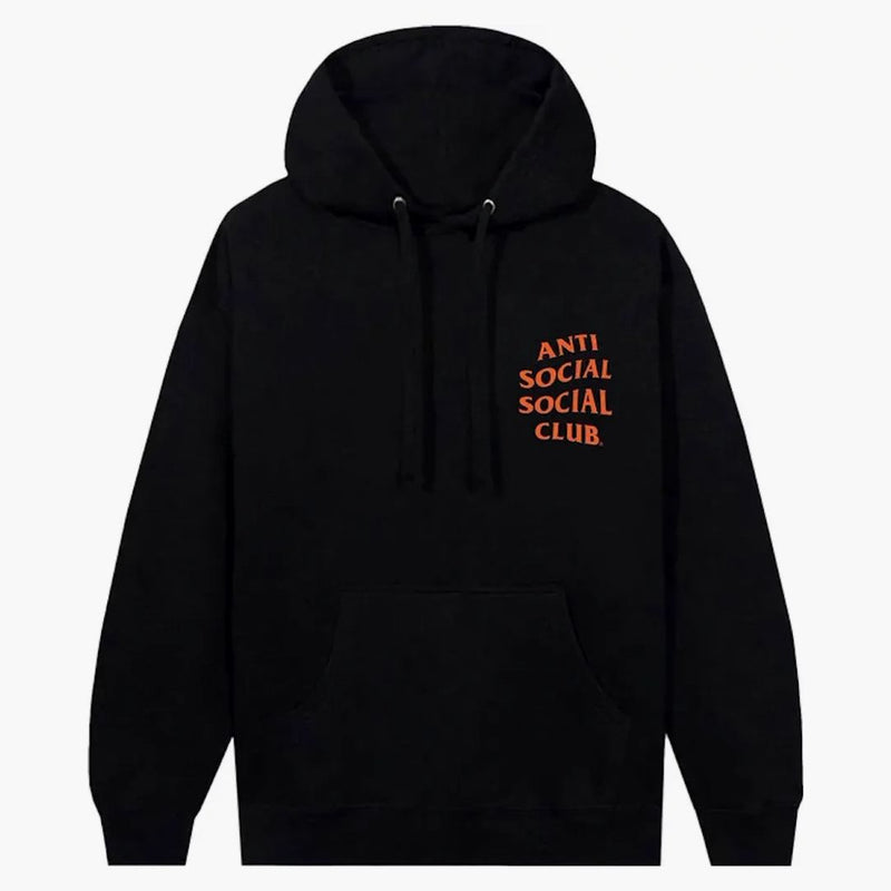 Anti Social Social Club Mind Games Hoodie Black/orange