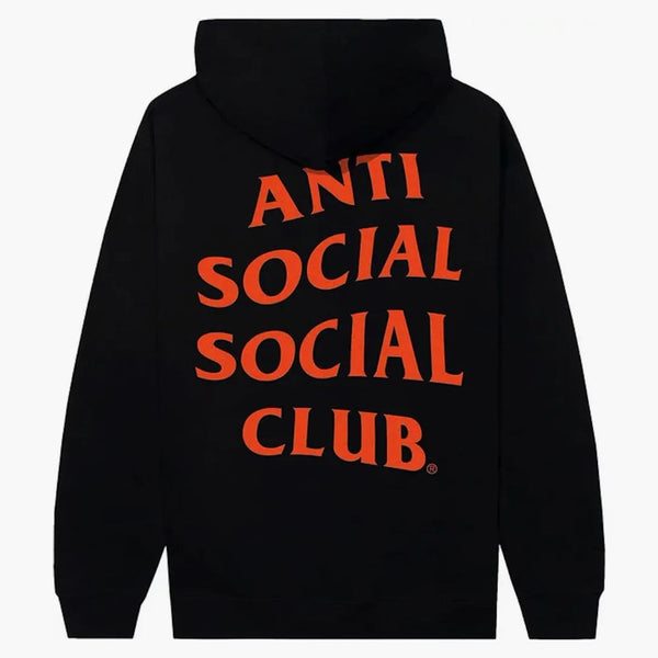 Anti Social Social Club Mind Games Hoodie Black/Orange
