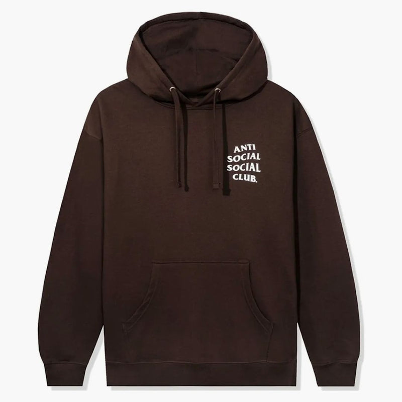 Anti Social Social Club Mind Games Hoodie Brown Brown