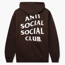 Anti Social Social Club Mind Games Hoodie Brown