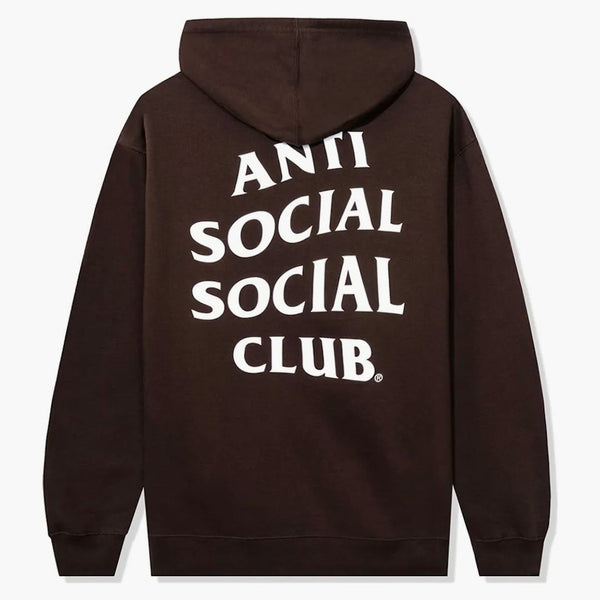 Anti Social Social Club Mind Games Hoodie Brown Brown