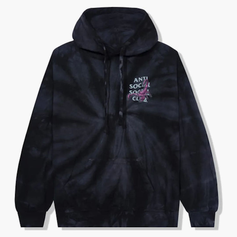 Anti Social Social Club MoodSting Hoodie Black Tie Dye