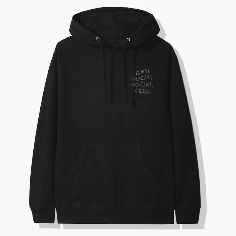 Anti social social klubb nt hoodie svart