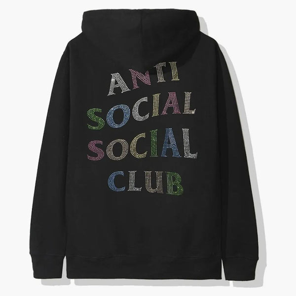 Anti social social klubb nt hoodie svart