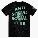 Anti social social club nasa nebula glow in the dark tea black