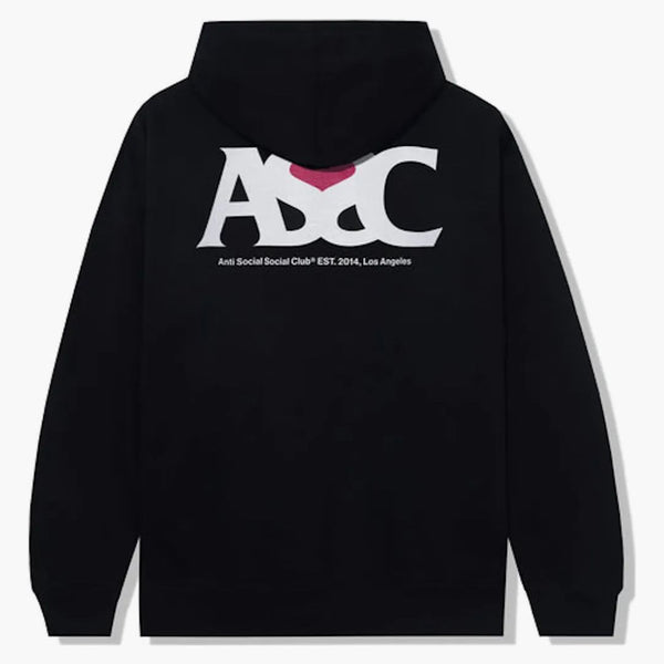 Anti Social Social Club Negativ Space Hoodie Black
