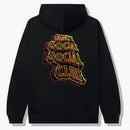 Anti Social Social Club neonljus och mycket regn hoodie svart