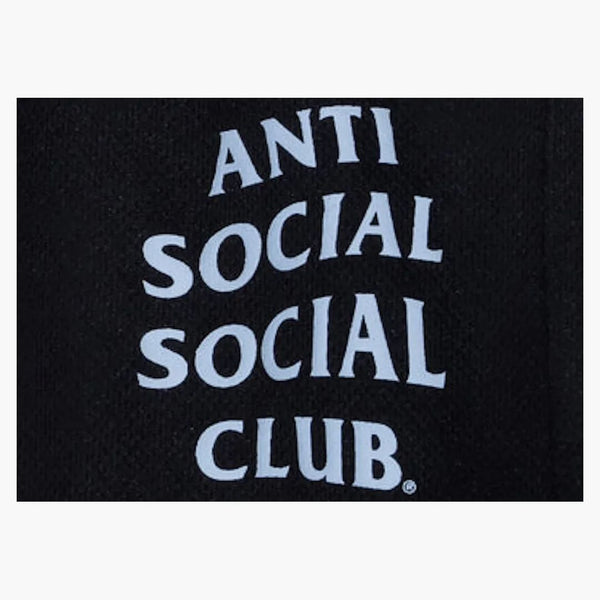 Anti Social Social Club gjorde aldrig teamet Mesh Shorts Black