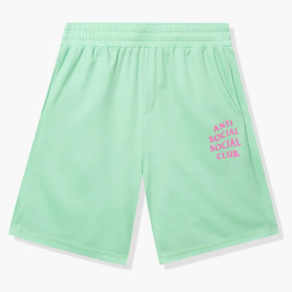 Anti Social Social Club gjorde aldrig teamet Mesh Shorts Mint