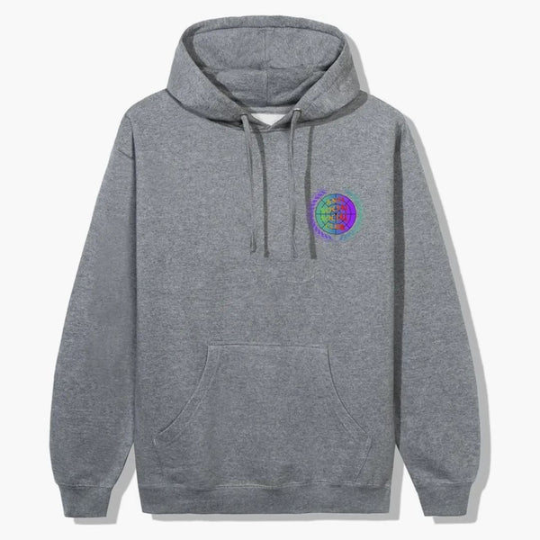 Anti Social Social Club New World tristess hoodie gunmetal Heather