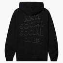 Anti social social club nonchalant hoodie black