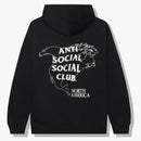 Anti Social Social Club North America Hoodie Black