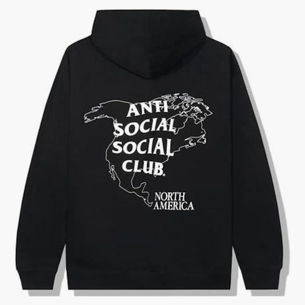 Anti Social Social Club North America Hoodie Black