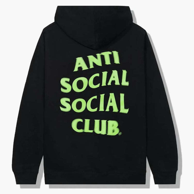 Anti Social Social Club nuförtiden Hoodie Black
