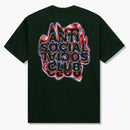 Anti Social Social Club Oil Slick Tee Forest Green