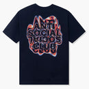 Anti social social club oil slick tea navy