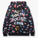 Anti Social Social Club Orlando All Over Flag Hoodie Black