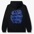 Anti social social klubb vår experiment hoodie svart