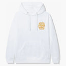 Anti social social klubb vår experiment hoodie vit