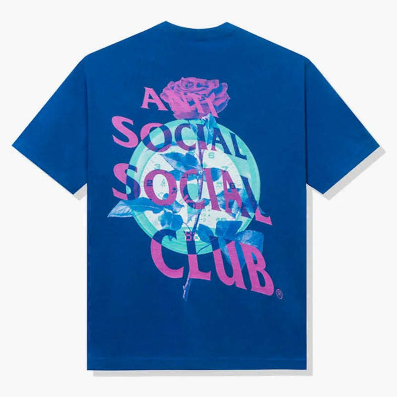 Anti Social Social Club Out of Time T-Shirt Blue