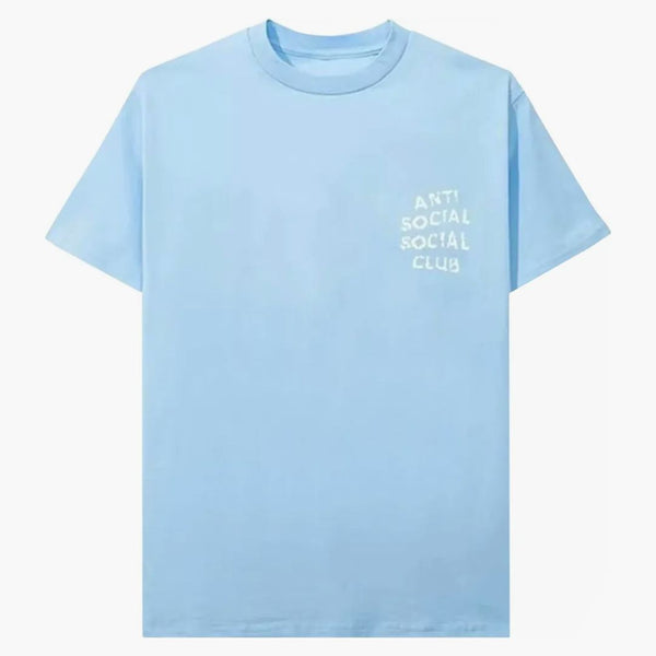 Anti Social Social Club částečně zataženo tričko modré