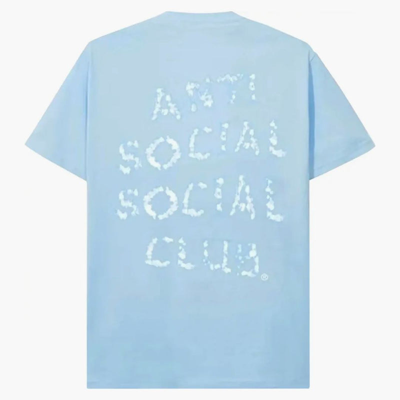 Anti Social Social Club částečně zataženo tričko modré