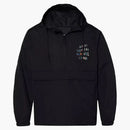 Anti social social klubb plockar upp bitarna hoodie svart