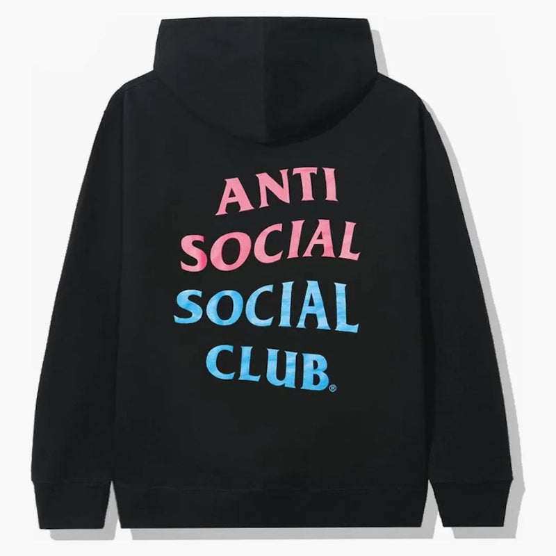 Anti social social klubb pinto hoodie svart