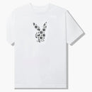 Anti Social Social Club Playboy Checkered T-shirt vit