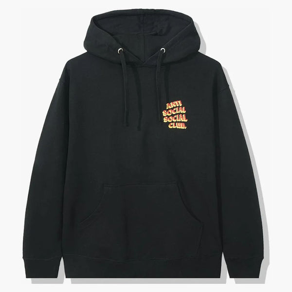 Anti Social Social Club Popcorn Hoodie Black