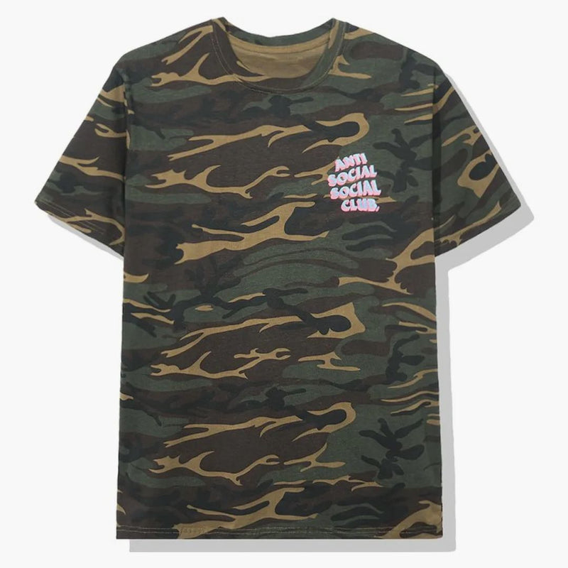 Anti social social club popcorn tea camo