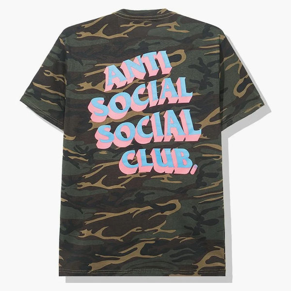 Anti social social club popcorn tea camo