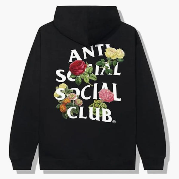 Anti Social Social Club producerar hoodie svart