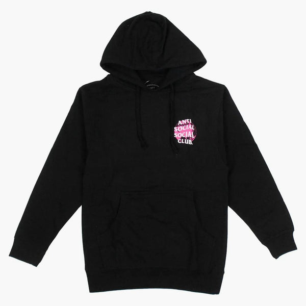 Anti social social klubb puli hoodie svart