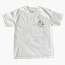 Anti Social Social Club Rainbow Logo Tee White