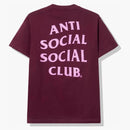 Anti Social Social Club Läs kvitton Tea Maroon