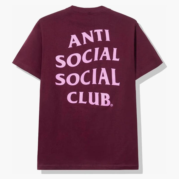 Anti Social Social Club Read Receipts Tea Maroon