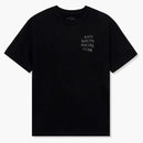 Anti social social klubb samma men olika premium tungvikt tee svart