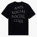 Anti social social klubb samma men olika premium tungvikt tee svart