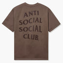 Anti Social Social Club Same But Different Premium Heavyweight Tee Walnut