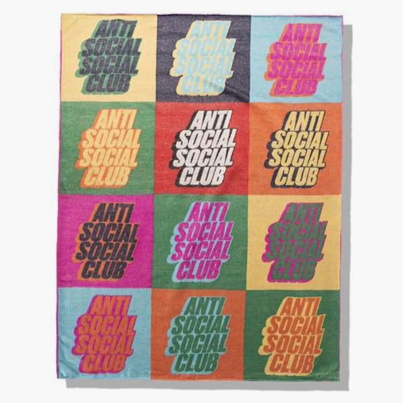 Anti Social Social Club Same Thing Blanket Multi