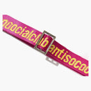 Anti Social Social Club See Right Thru Me Belt Pink