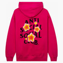 Anti social social klubb se känslan hoodie rosa