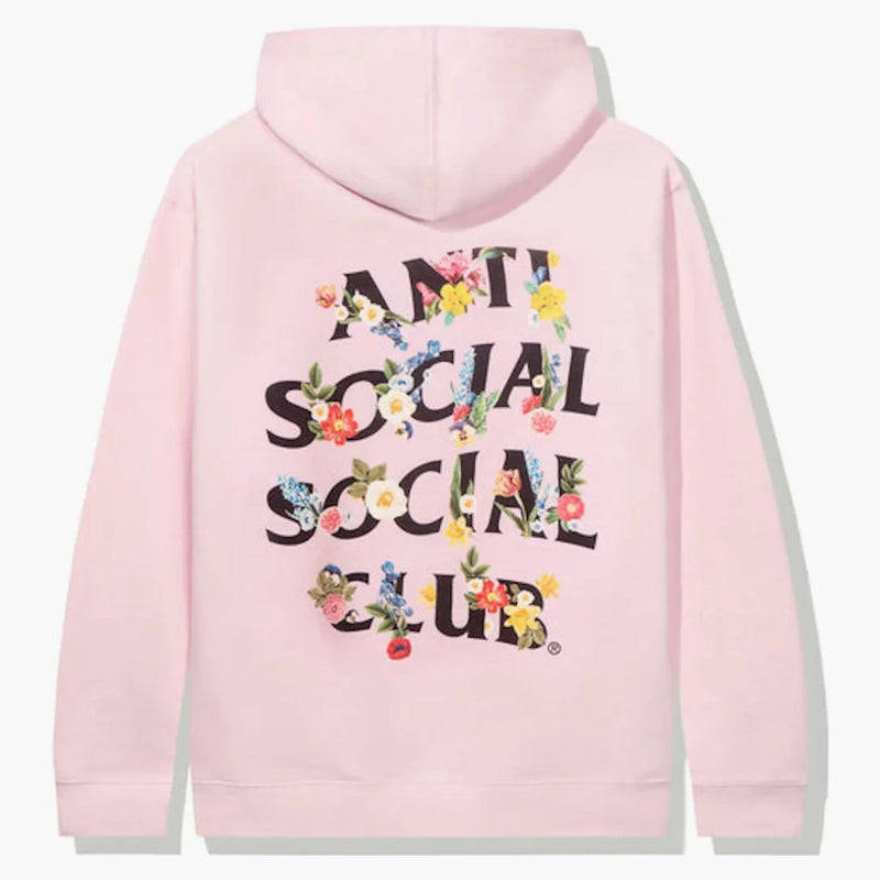 Anti Social Social Club Self závěr mikina růžová