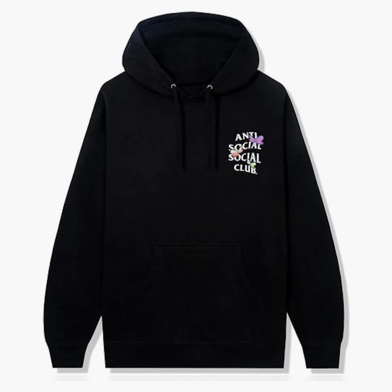 Anti Social Social Club Shell Shock Shock Hoodie Black