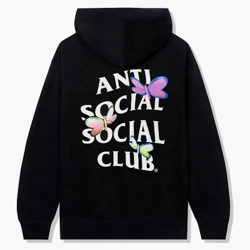 Anti Social Social Club Shell Shock Shock Hoodie Black