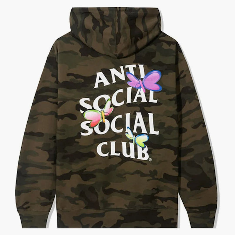 Anti Social Social Club Shell Shock Shock Shock Hoodie Forest Camo