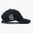 Anti Social Social Club Spiral Cap Black